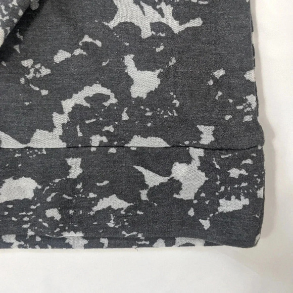 Fabletics Burnout Sweatshirt Color Charcoal Heather Floral Print Size S - Picture 8 of 14